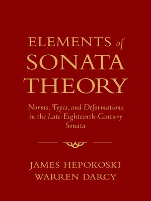cover image of Elements of Sonata Theory